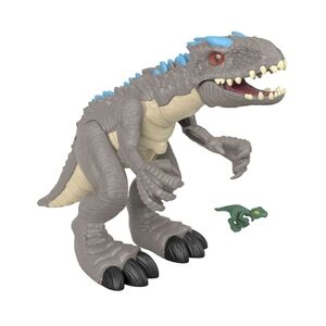 Imaginext Jurassic World Indominus Rex Dinosaur Toy with Thrashing Action 